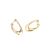 New Irregular Hollow Geometry 925 Sterling Silver Hoop Earrings