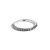 Винтажные бусы Простое регулируемое кольцо из стерлингового серебра 925 пробы