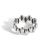 Vintage Geometry Ellipse 925 Sterling Silver Ring