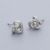 Simple TwistedKnot Balls 925 Sterling Silver Stud Earrings