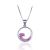 Office Round CZ Sea Wave 925 Sterling Silver DIY Charm