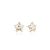 Cute CZ Stars 925 Sterling Silver Stud Earrings