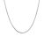 Simple 1mm Round Snake Chain 925 Sterling Silver Necklace