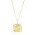 Casual Square Totems 925 Sterling Silver Necklace