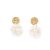 Boucles d'oreilles pendantes en argent sterling 925 avec perles pour femmes