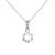 Minimalism Pure Round CZ 925 Sterling Silver Necklace