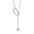 Holiday Geometry Beads Snake Chain 925 Sterling Silver Necklace