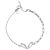 Honey Moon Bunny Ear Bow-Knot 925 Sterling Silver Bracelet