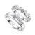 Simple CZ Wings Flying 925 Sterling Silver Adjustable Promise Ring