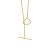 Office Popcorn Chain OT Shape 925 Sterling Silver Necklace