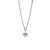 Vintage Asymmetry Chain Love Heart 925 Sterling Silver Necklace