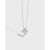 Students Mini Cross Cute 925 Sterling Silver Necklace