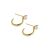 Women S Shape Round Shell Pearl 925 Sterling Silver Hoop Earrings
