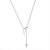 Fashion Cross Tassel Curb Chain 925 Sterling Silver Necklace