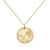 Fashion Relief Brave Lion Coin Round 925 Sterling Silver Necklace