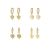 Women Elegant CZ Heart 925 Sterling Silver Dangling Earrings