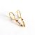 Women Colorful CZ Nail 925 Sterling Silver Drop Dangling Earrings