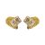 Fashion Rectangle Baguette CZ Irregular Hearts 925 Sterling Silver Stud Earrings