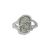 Fashion Irregular Epoxy Shining Lake Tree Branch 925 Sterling Silver Adjustable Ring