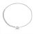 Simple Double Layer Beads 925 Sterling Silver Necklaces