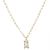 Simple Geometry Baguette CZ 925 Sterling Silver Curb Chain Necklace
