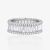 Simple Geometry Baguette CZ Lines 925 Sterling Silver Ring
