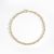 Классическое ожерелье из стерлингового серебра 925 пробы с полой цепочкой