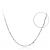 Silver Nugget Crisscross 925 Sterling Silver Chain Collar Necklace 16