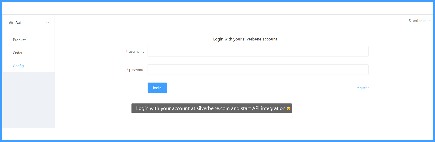 Silverbene API
